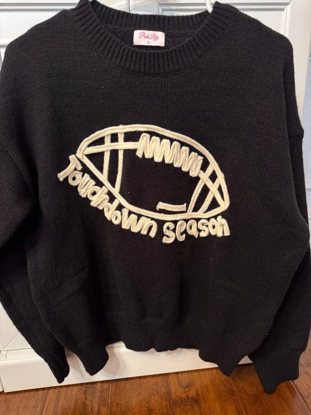 Black football Sweater